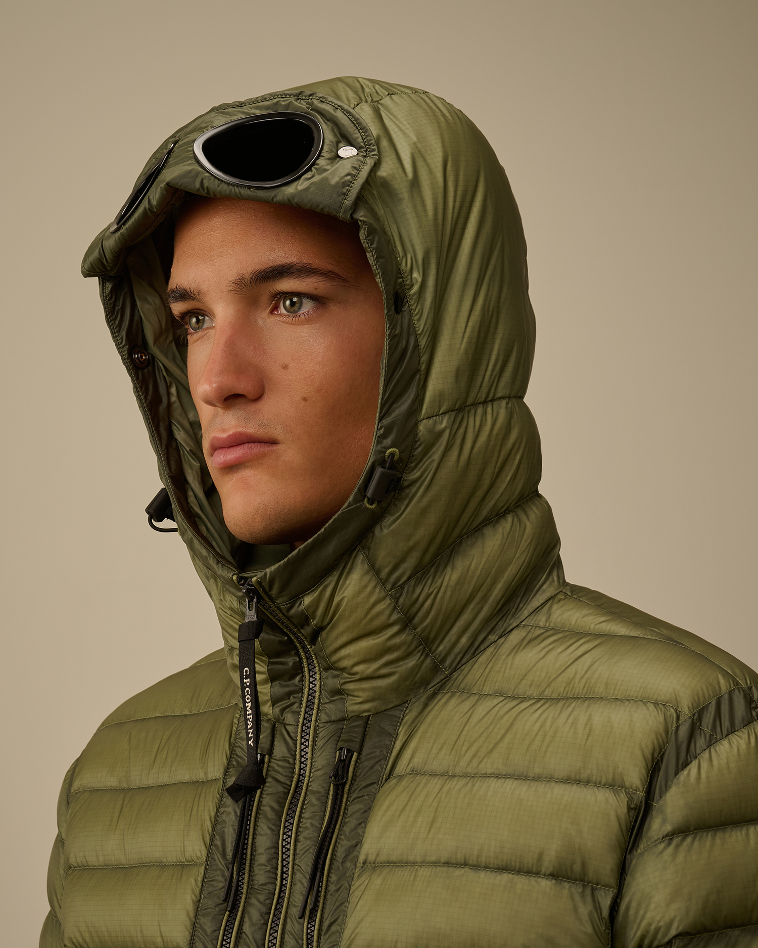 Green D.D. Shell Goggle Down Jacket | CPC JP Online Store