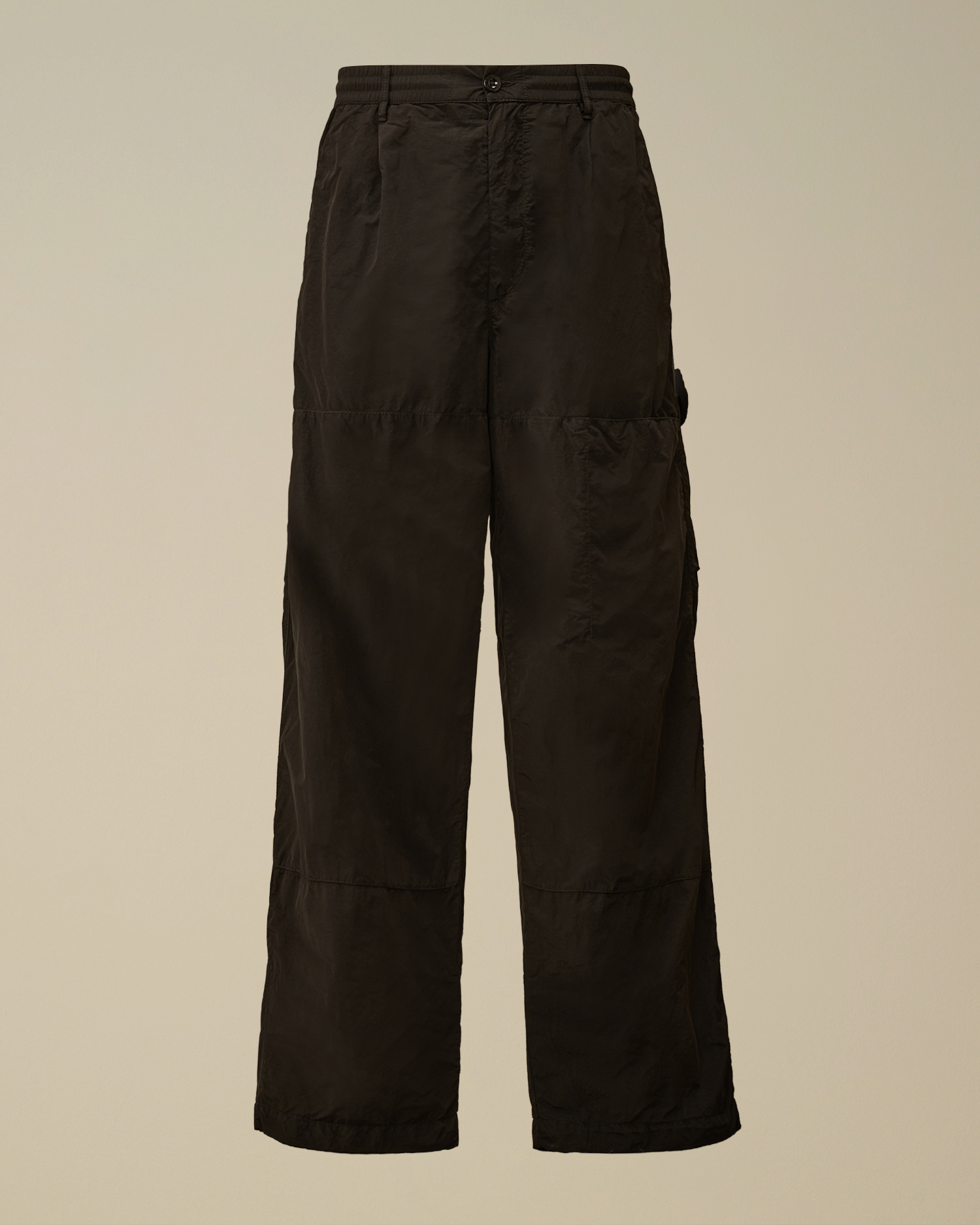 Black Flatt Nylon Boxy Cargo Pants | CPC JP Online Store