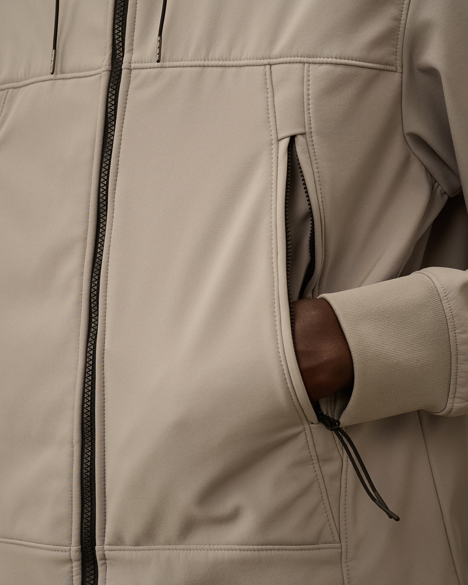 Grey C.P. Shell-R Goggle Jacket | CPC USCA Online Store