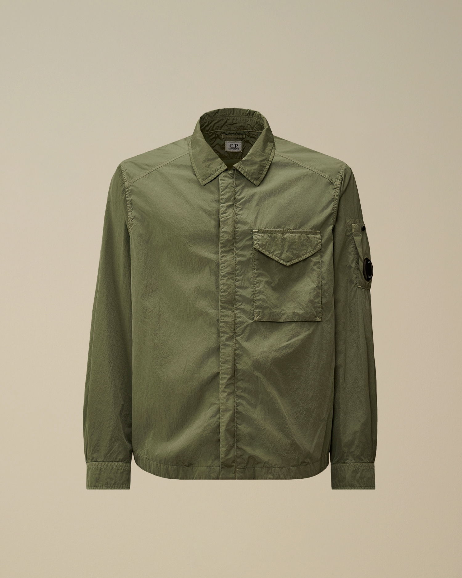 Green Chrome-R Zipped Lens Overshirt | CPC USCA Online Store