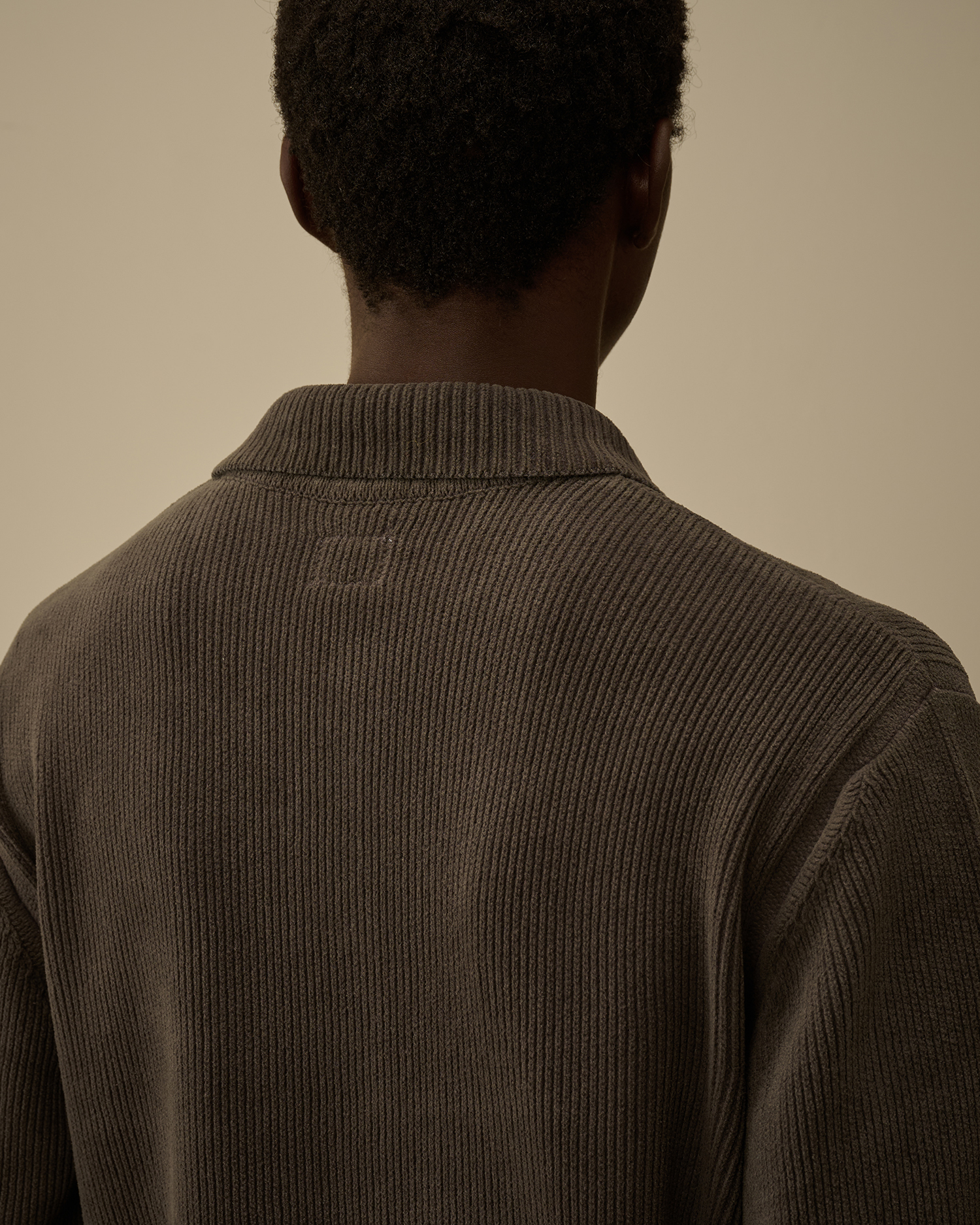 Cotton Chenille Polo Sweater | C.P. Company Japan Online Store