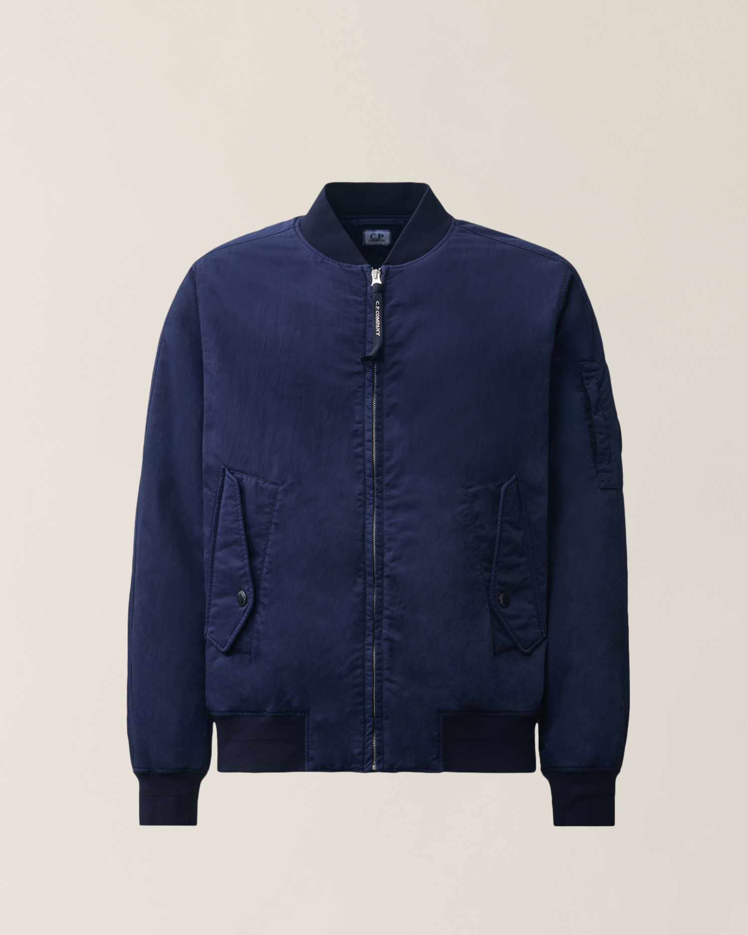 Blue T-Flatt Padded Lens Bomber Jacket | CPC JP Online Store