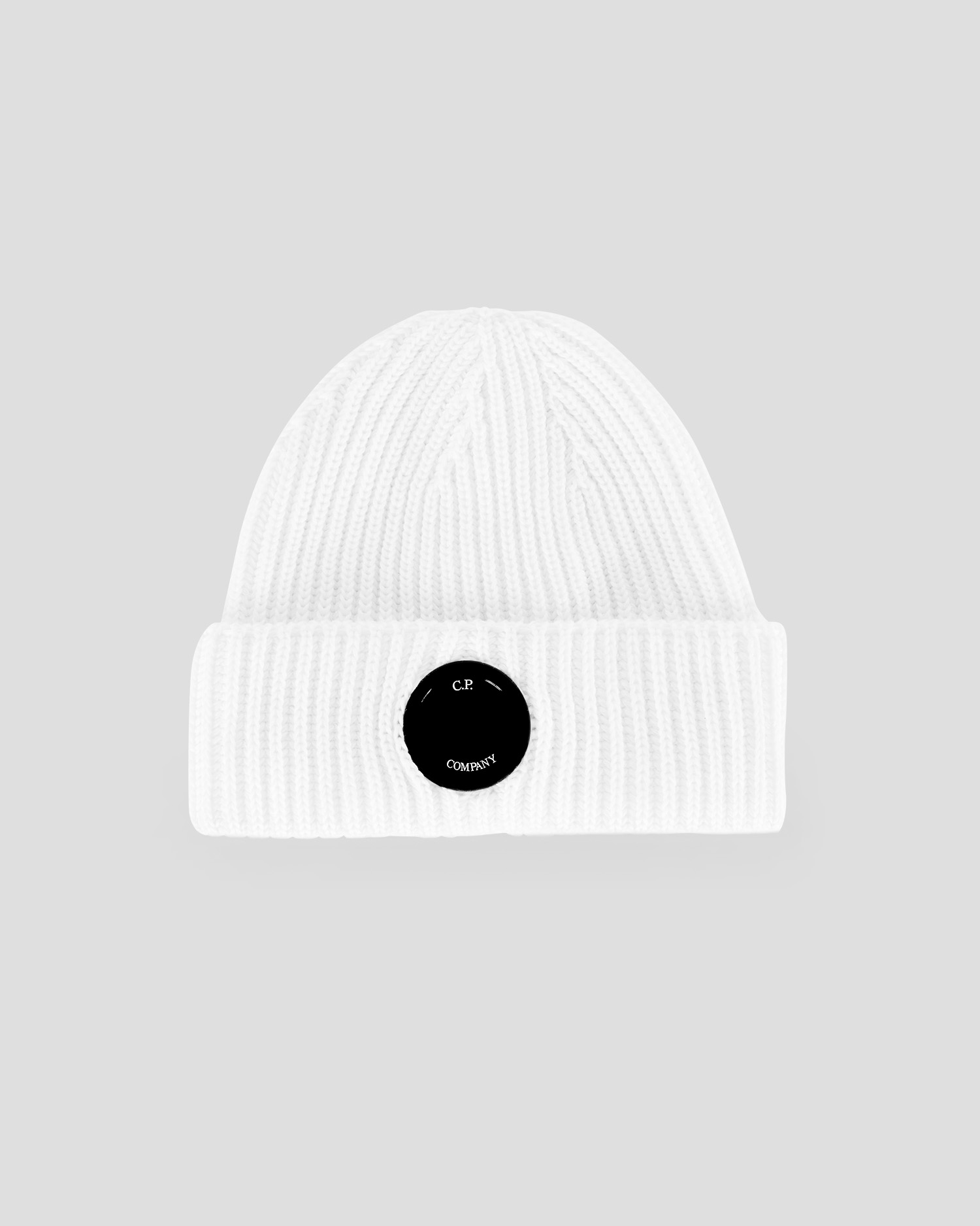 white cp beanie
