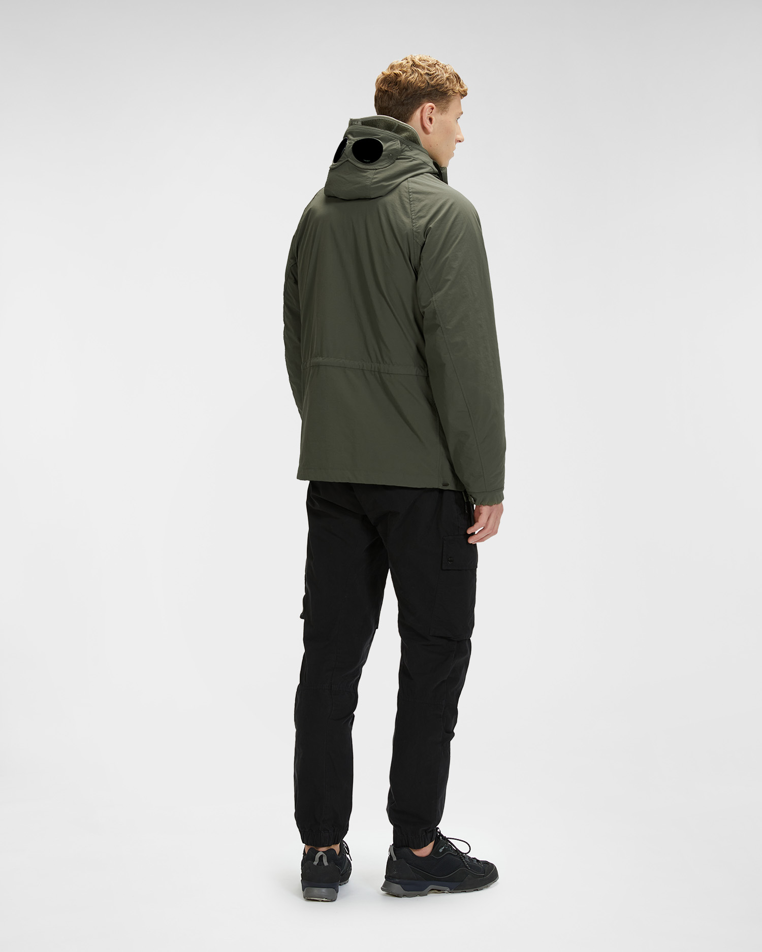 cp company soft shell bomber jacket