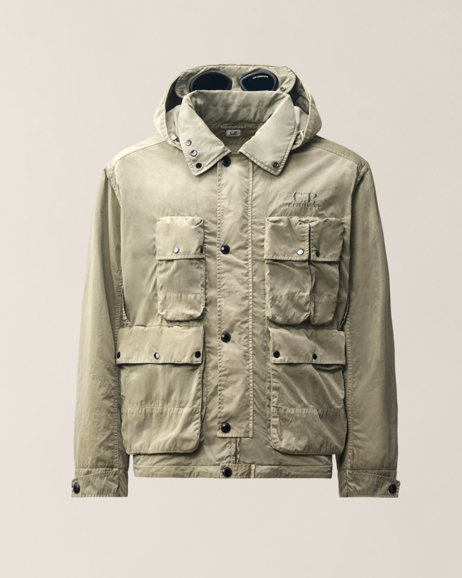 Beige Heavy Chrome-R Goggle Jacket | CPC USCA Online Store