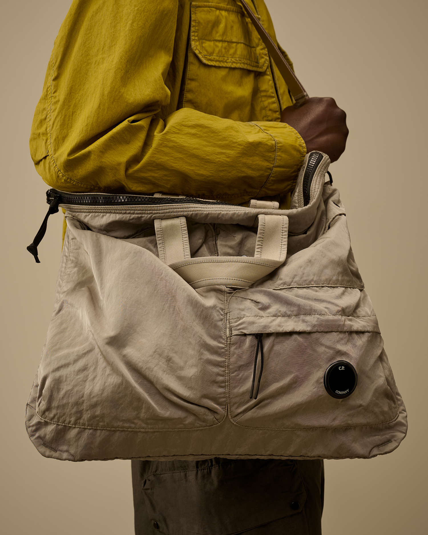 Grey Nylon B Tote Bag | CPC JP Online Store