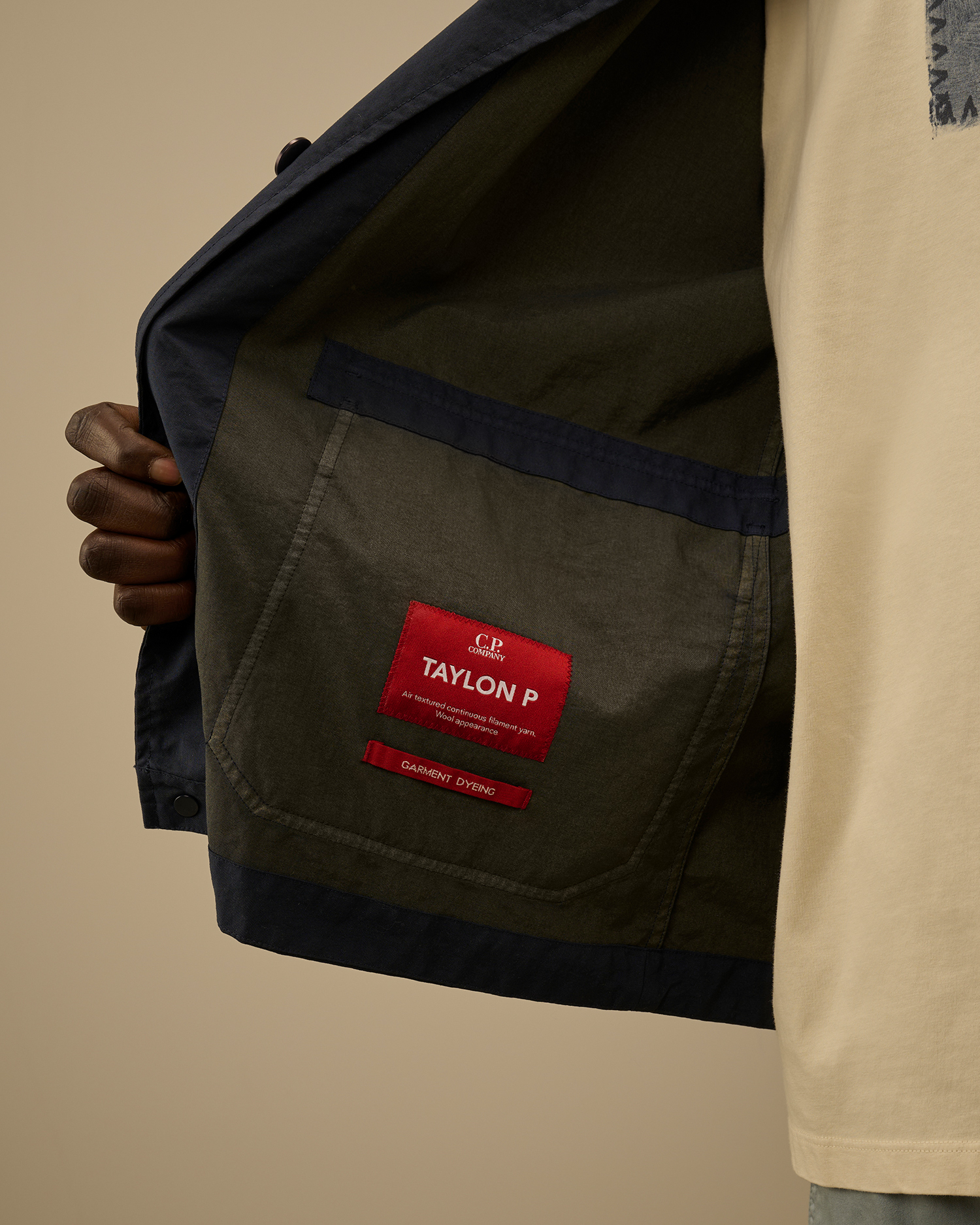 Blue Taylon P Button Lens Overshirt | CPC USCA Online Store