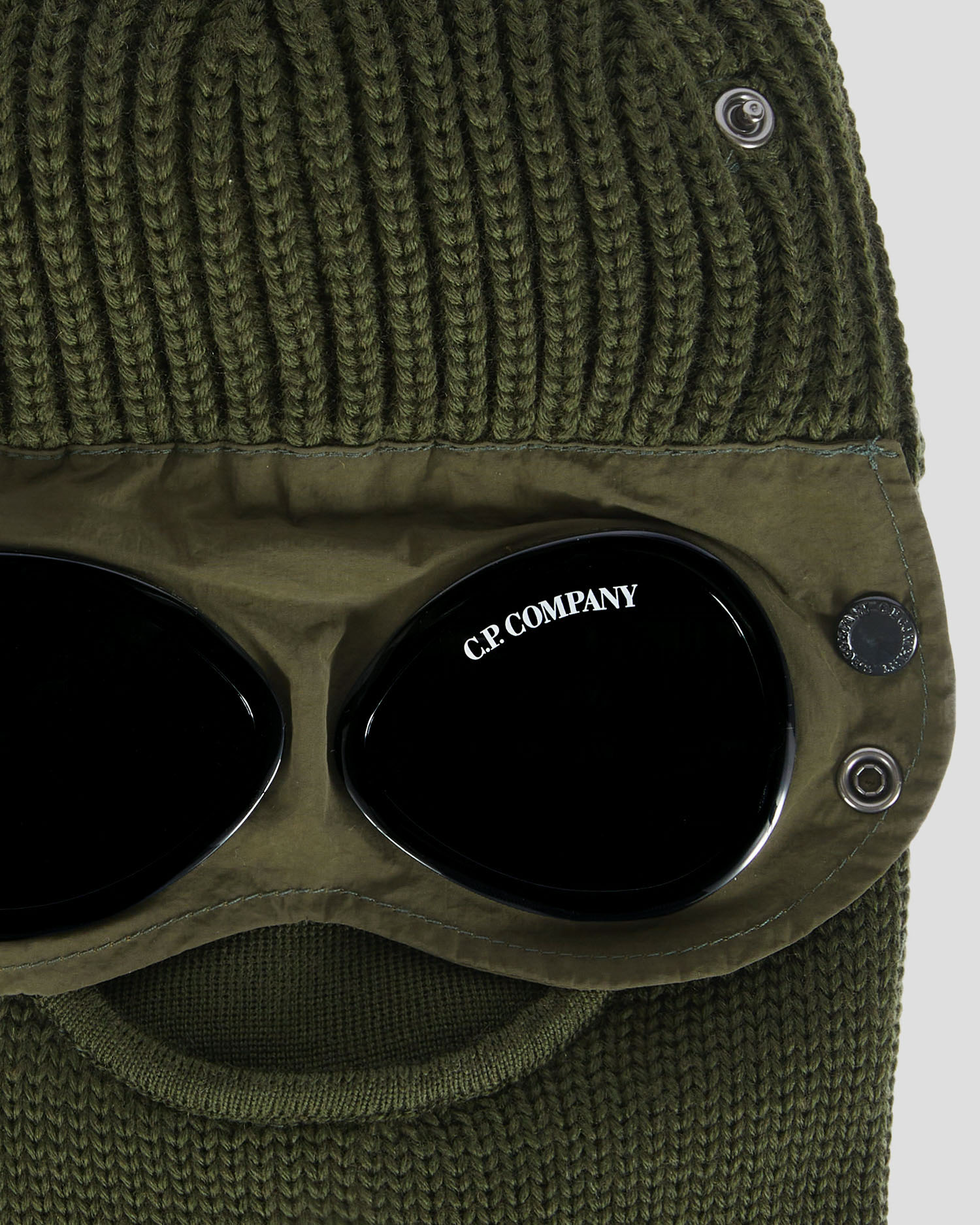 Extra Fine Merino Wool Goggle Balaclava C.P. Company Online Store