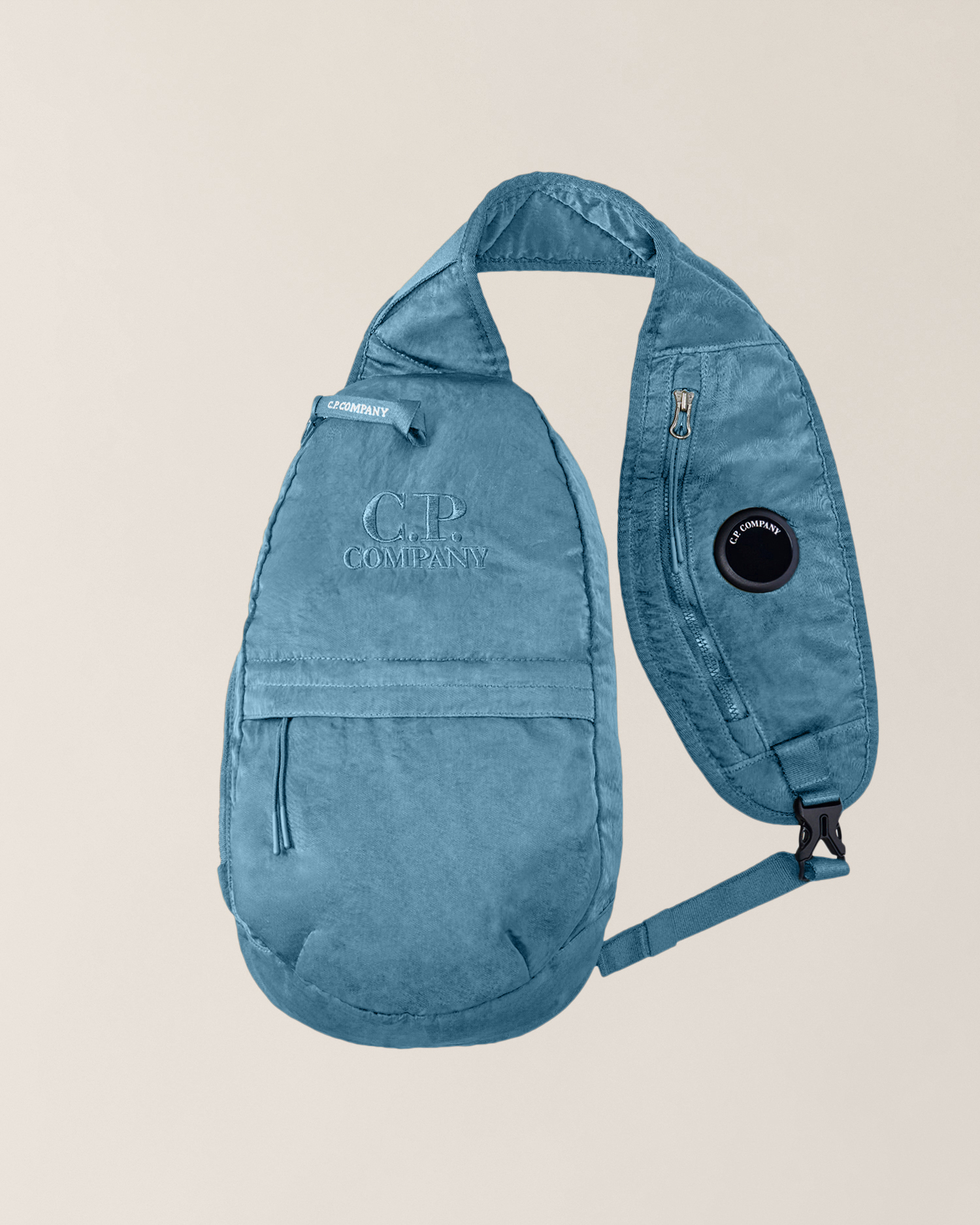 Blue Nylon B Lens Crossbody Bag | CPC JP Online Store