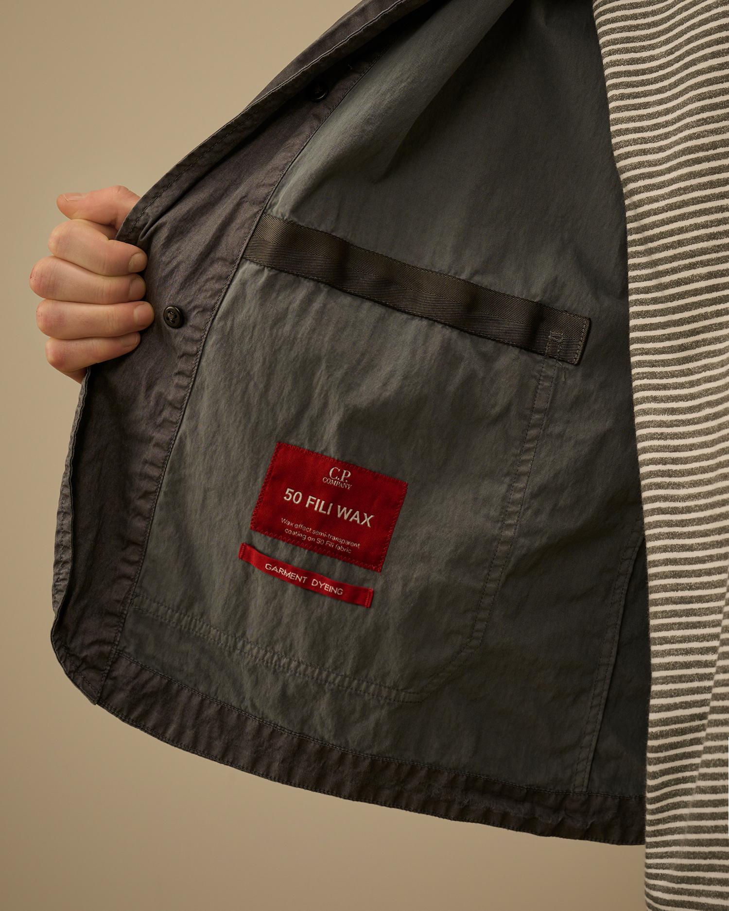 Grey 50 Fili Wax Lens Blazer | CPC USCA Online Store