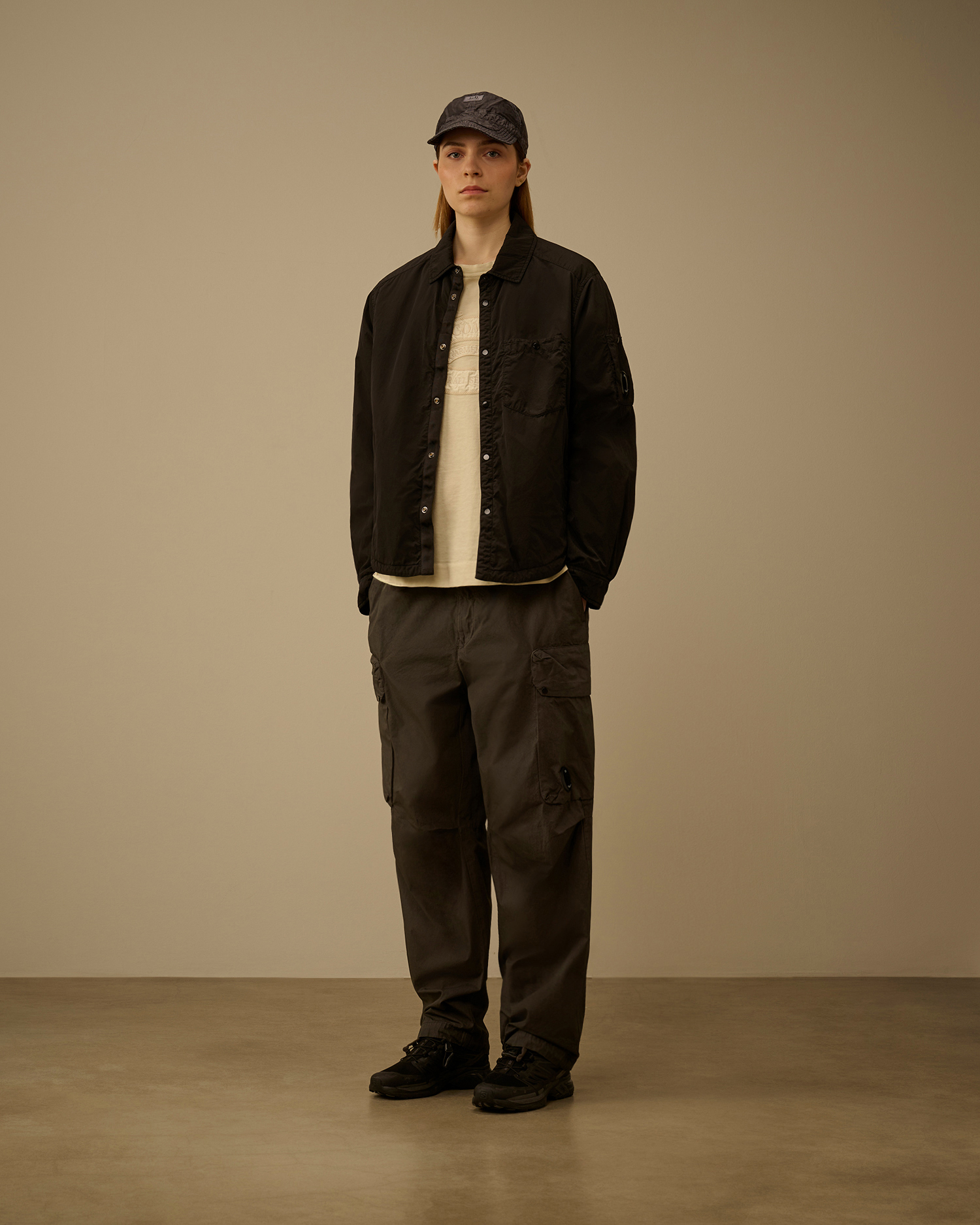 Black Chrome-R Padded Lens Overshirt | CPC USCA Online Store