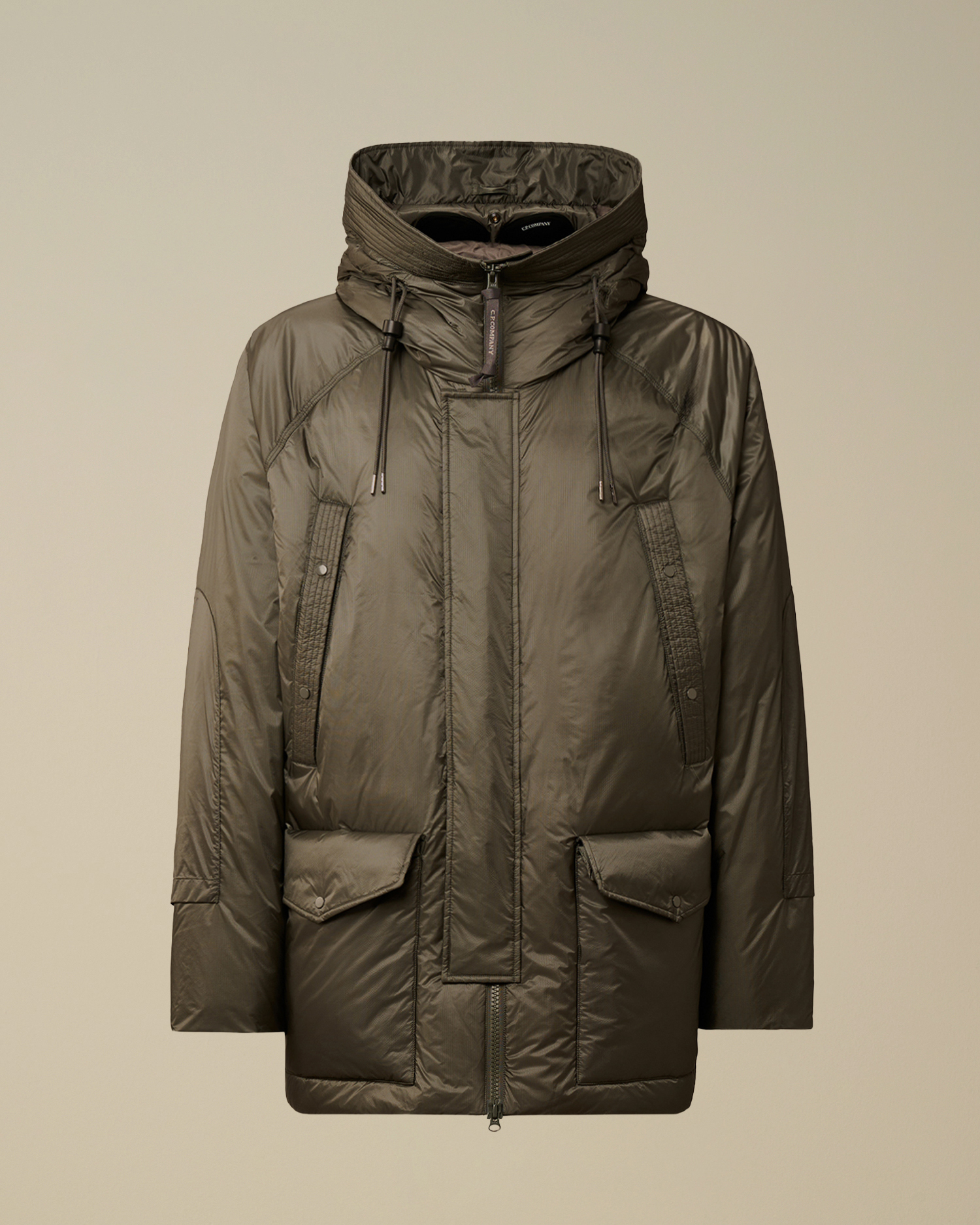 す*か様 C.P. Company goggle puff down jacke Palace x CP Company Explorer Puffer Jacket Available now 🚨