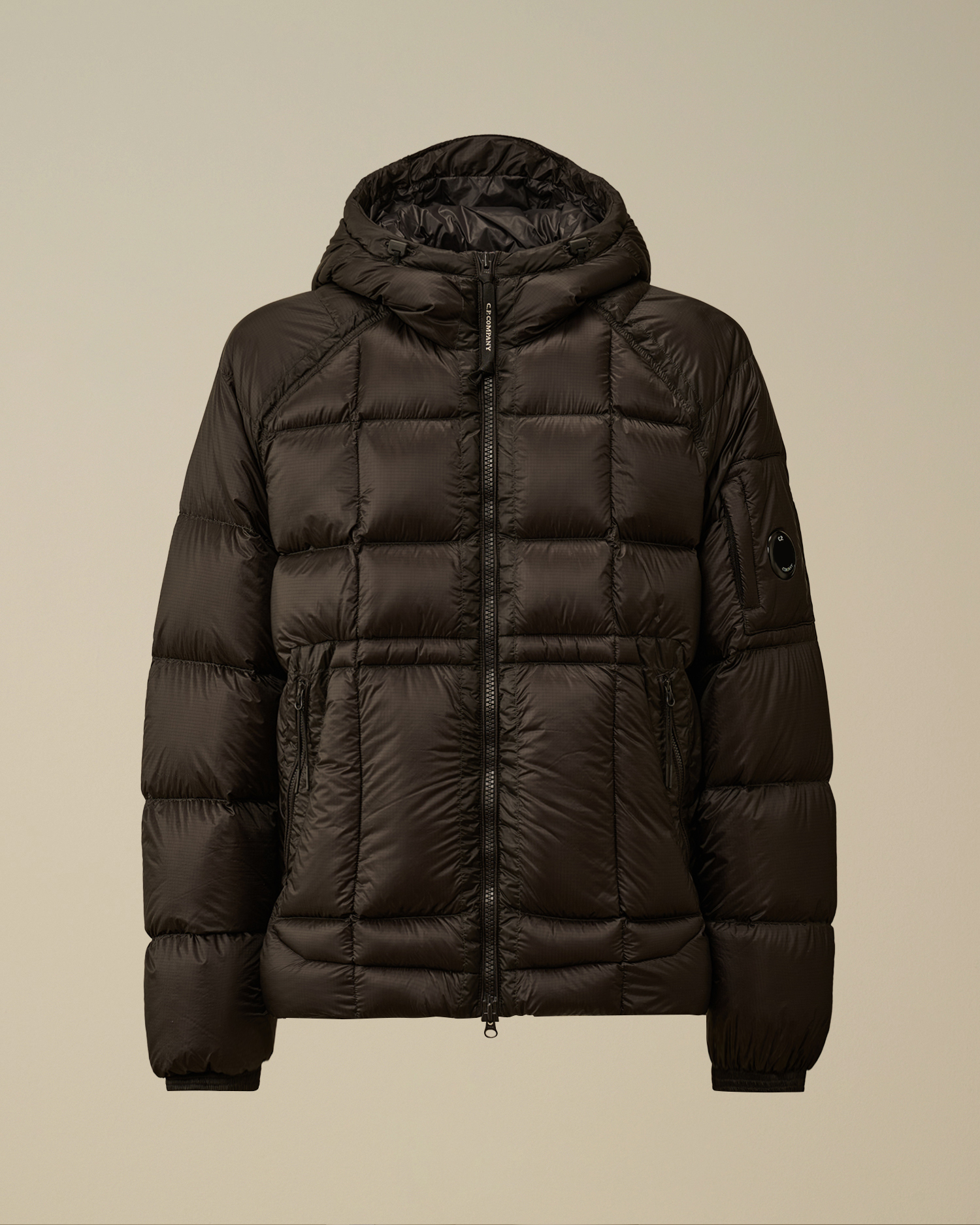 Black D.D. Shell Hooded Down Jacket | CPC JP Online Store