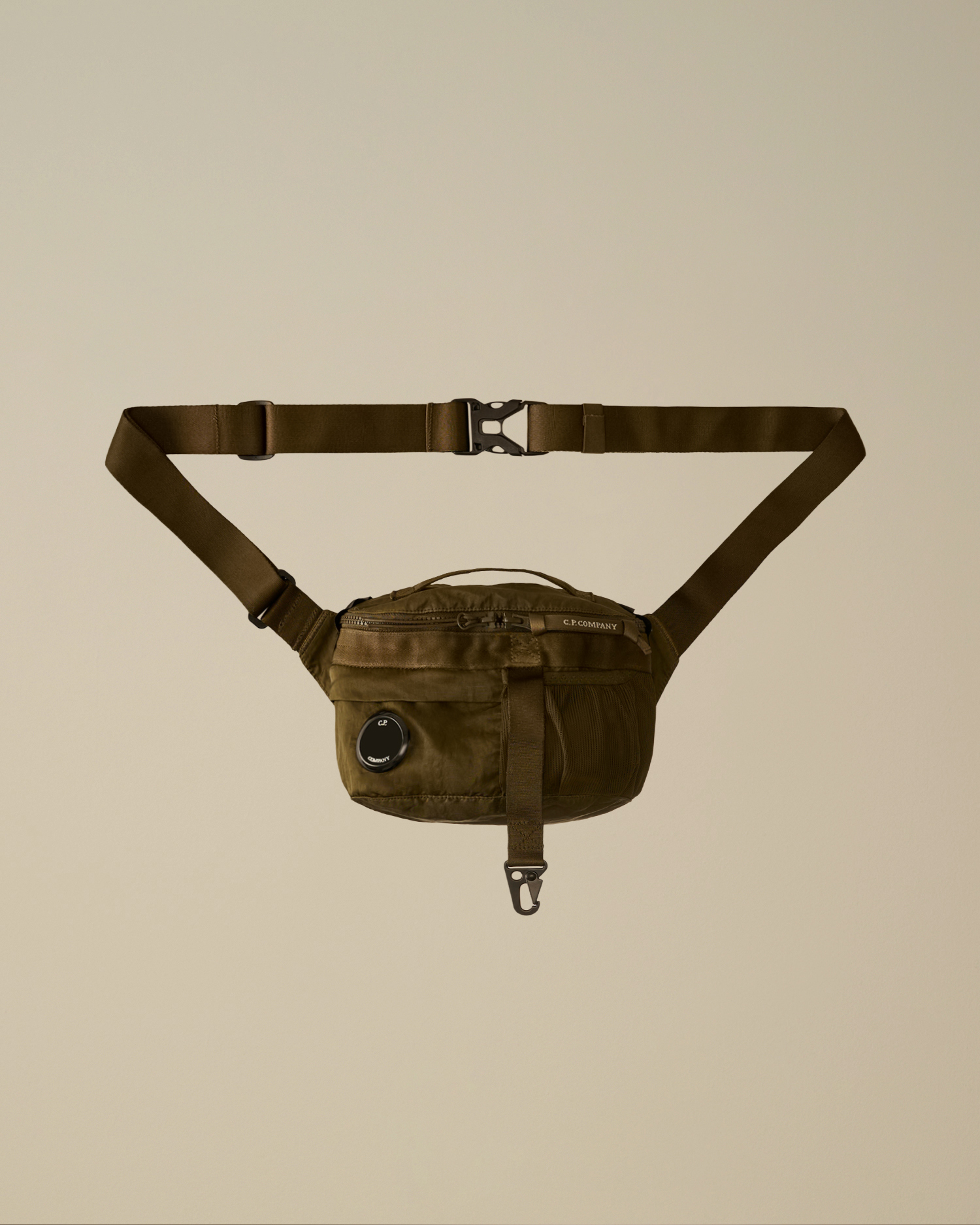 Green Nylon B Lens Waistbag | CPC USCA Online Store