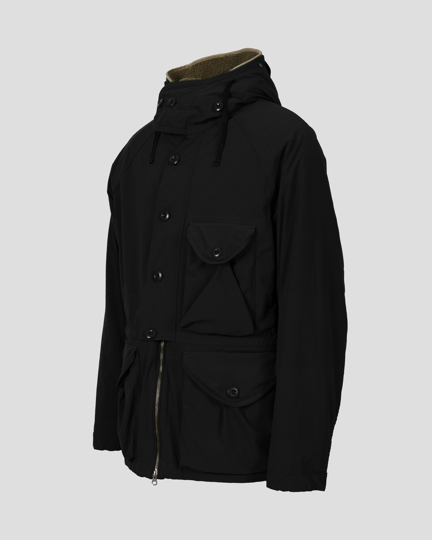 cp black coat