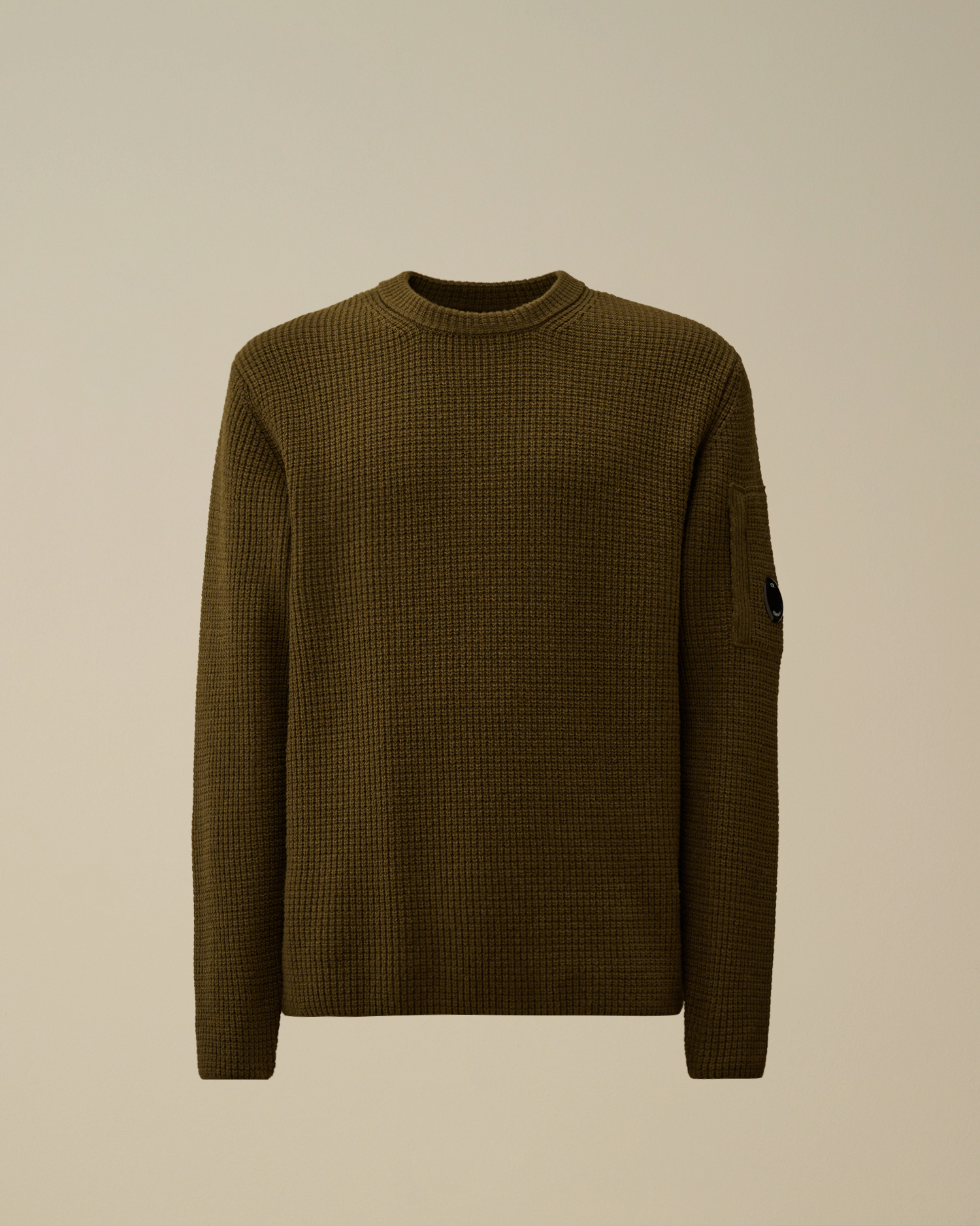 Cornier WOOL GABARDINE PULLOVER Sサイズ GuoIW Highneck Pullover in sandy grey melange colour