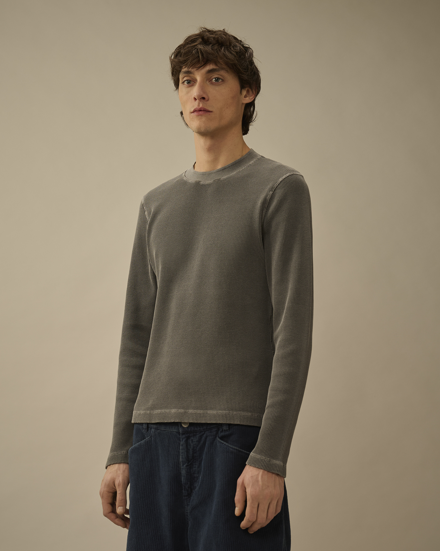 Grey Our Legacy WORK SHOP x C.P. Company Heavy Waffle Long Sleeve 