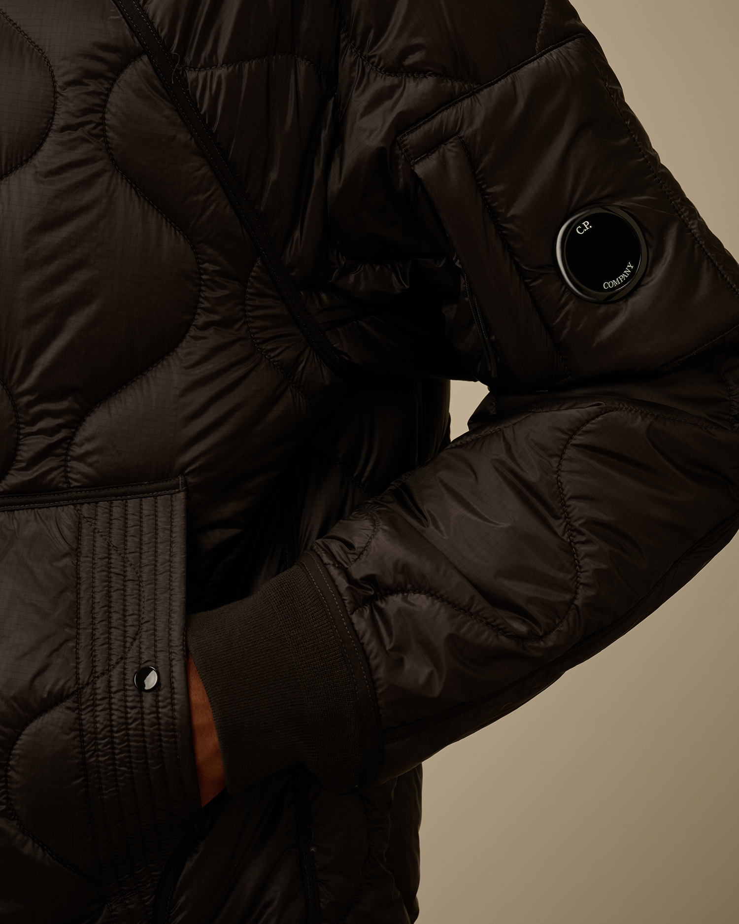 Liner Hooded Padded Jacket | C.P. Company United Kingdom Online Store