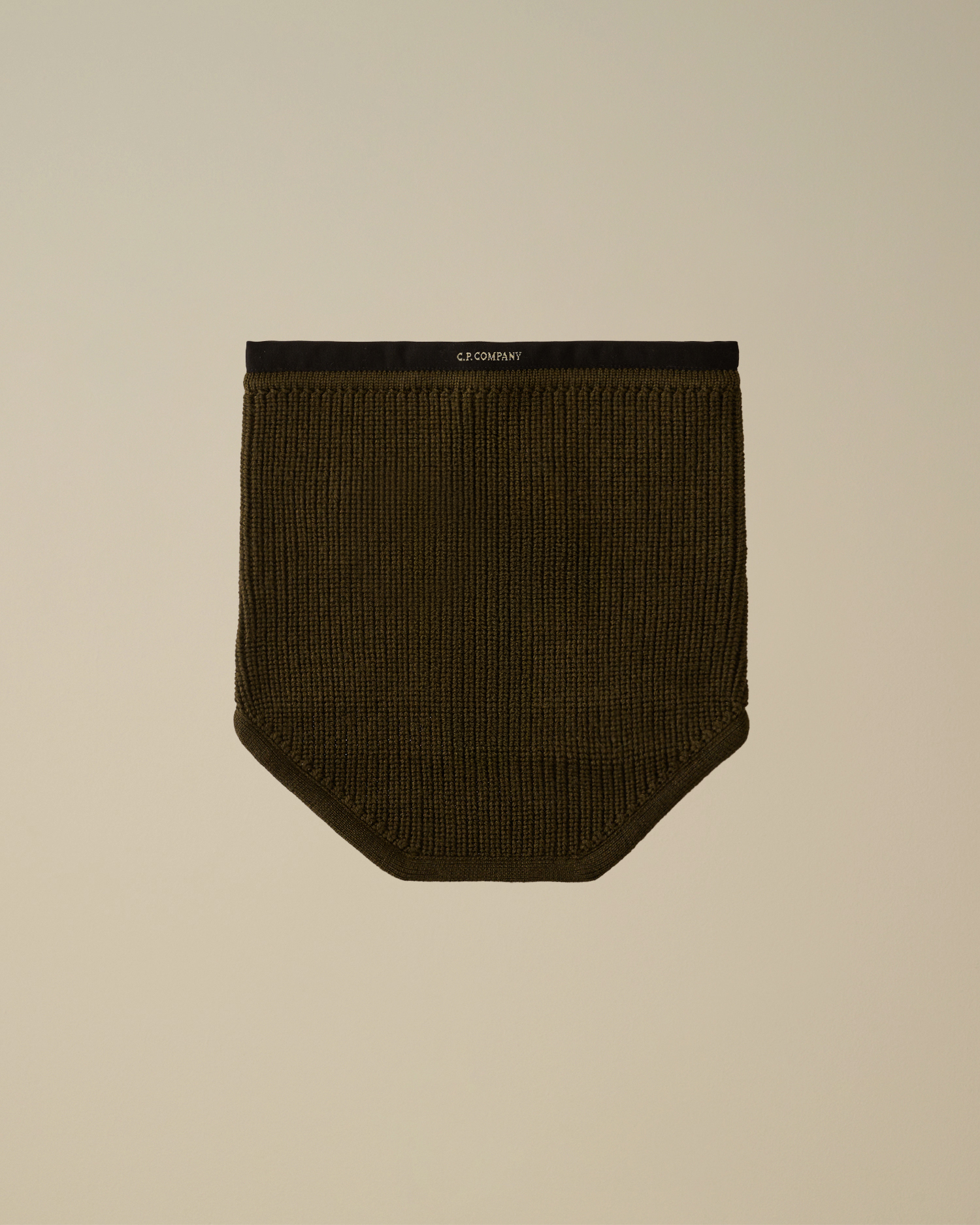 Green Extrafine Merino Wool Neck Warmer | CPC UK Online Store