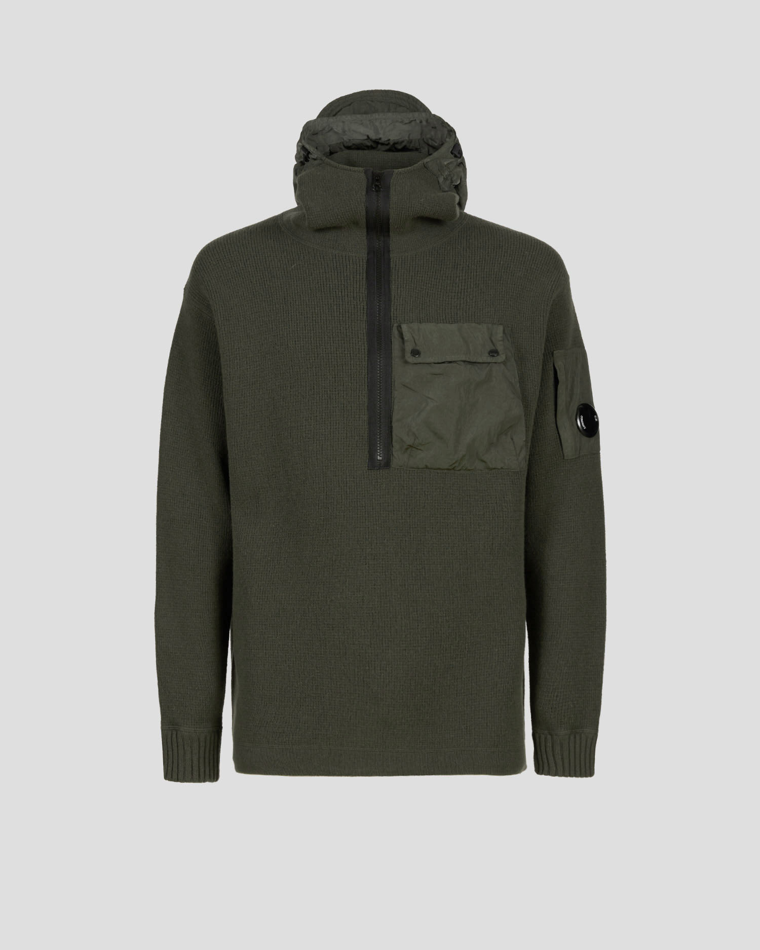 Lambswool Mixed Hooded Knit | C.P. Company Online Store