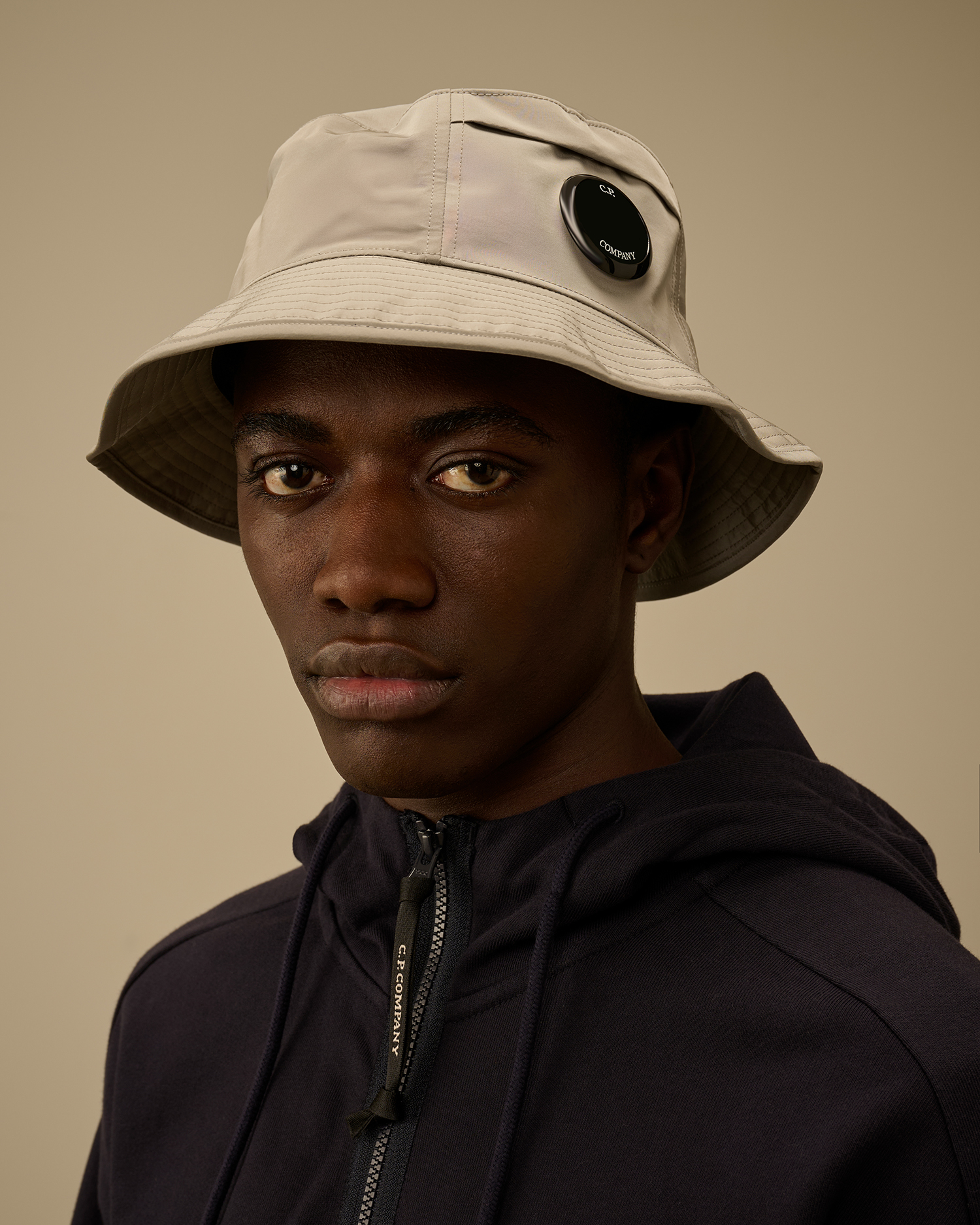 Grey Chrome-R Lens Bucket Hat | CPC AUNL Online Store