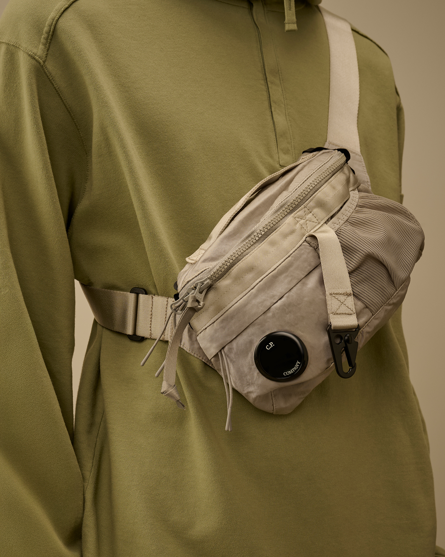 Grey Nylon B Lens Waistbag | CPC SCA Online Store