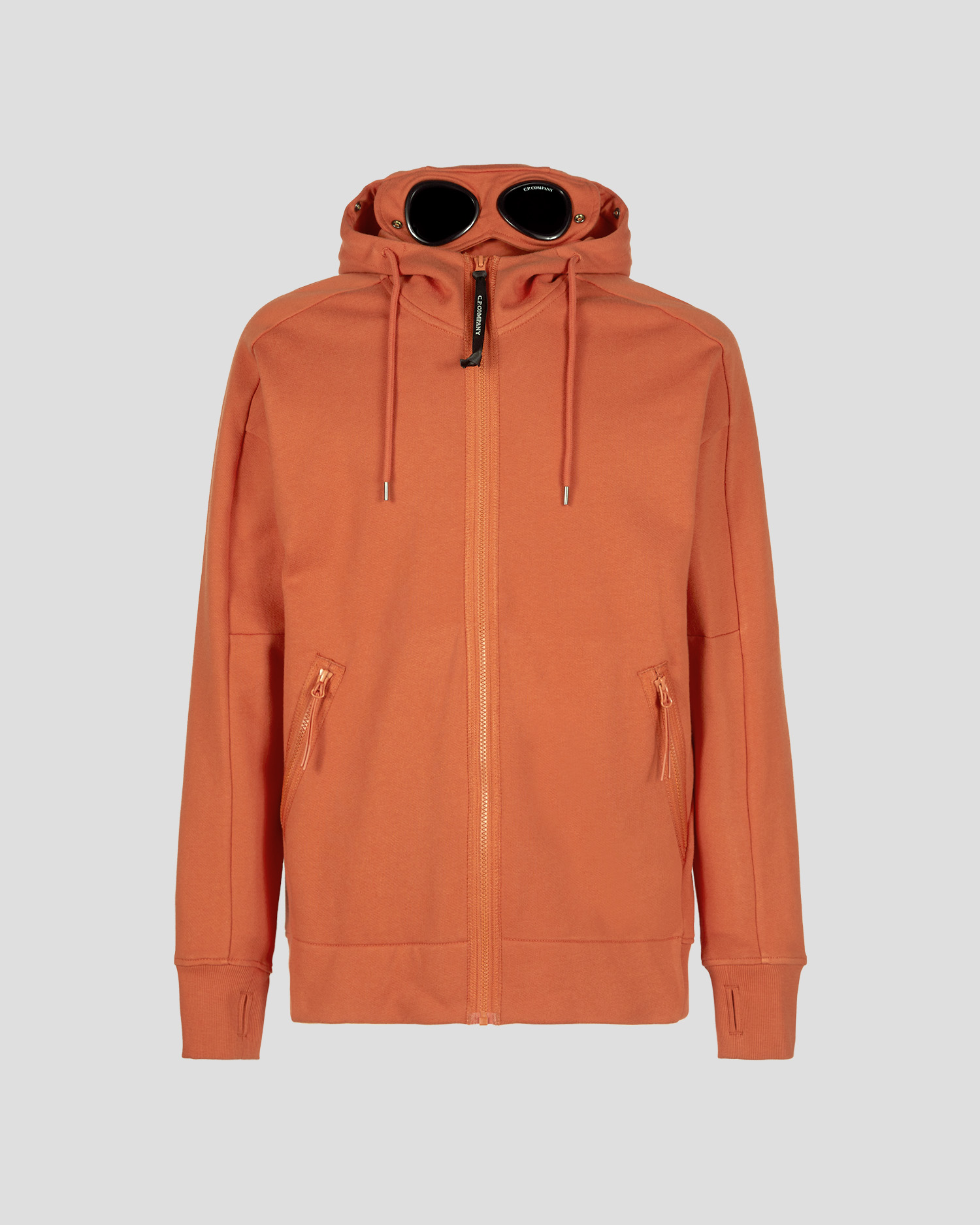 Diagonal Raised Fleece Goggle Hoodie | C.P. Company Online Store