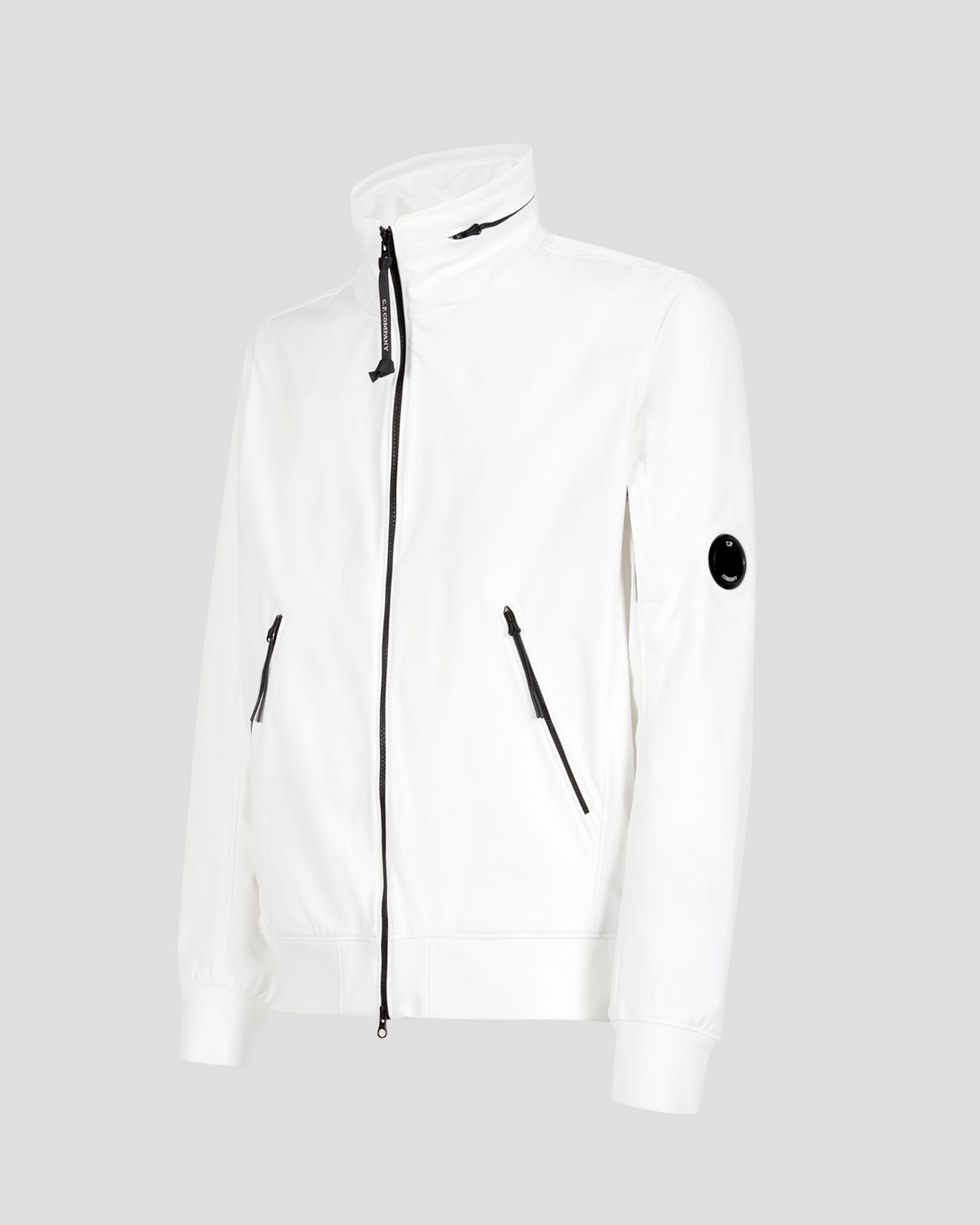 white cp jacket